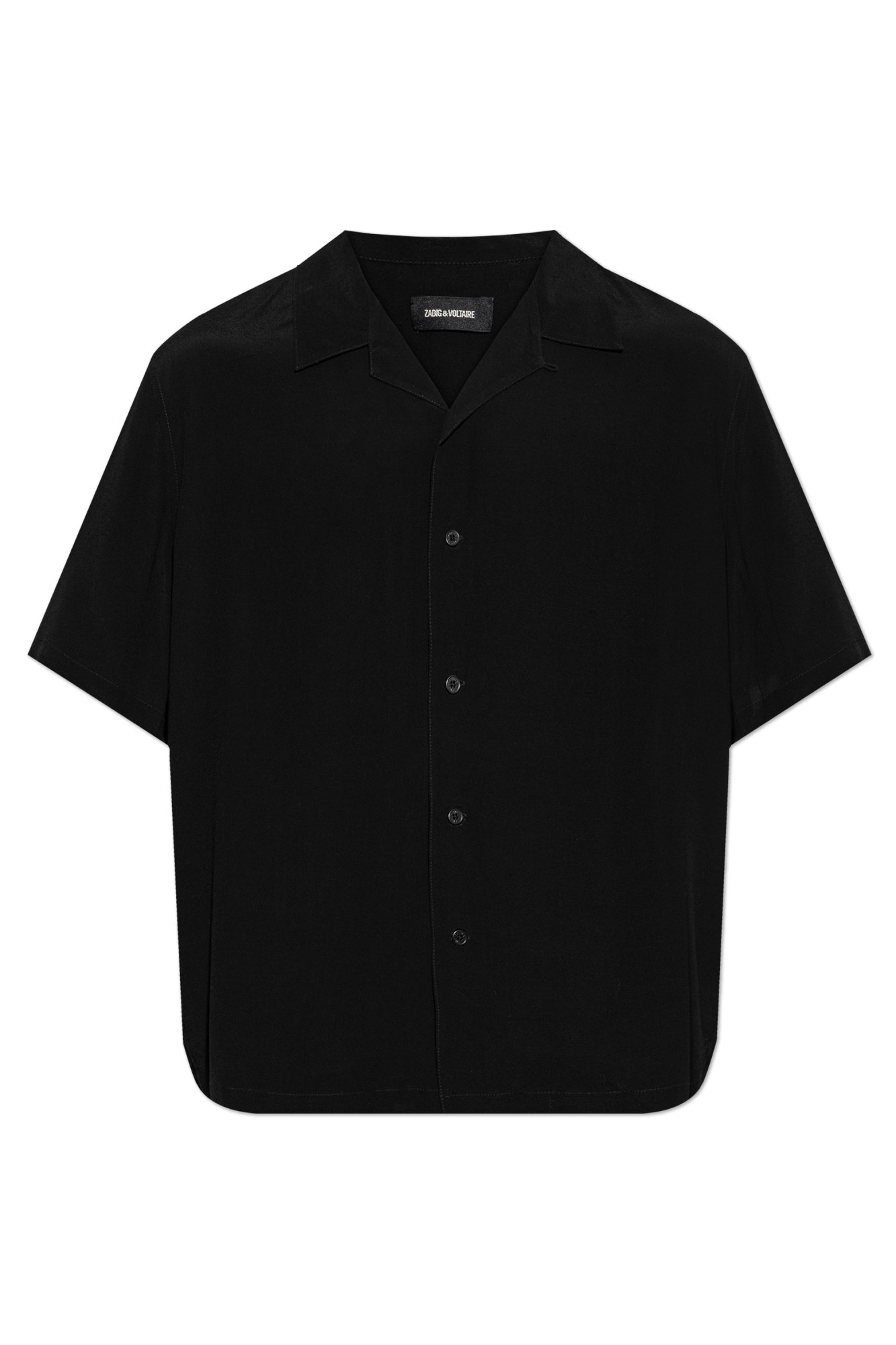 V TWELVE ブラック XLシャツ Zadig & Voltaire Short-sleeve shirt | Men's | Vitkac